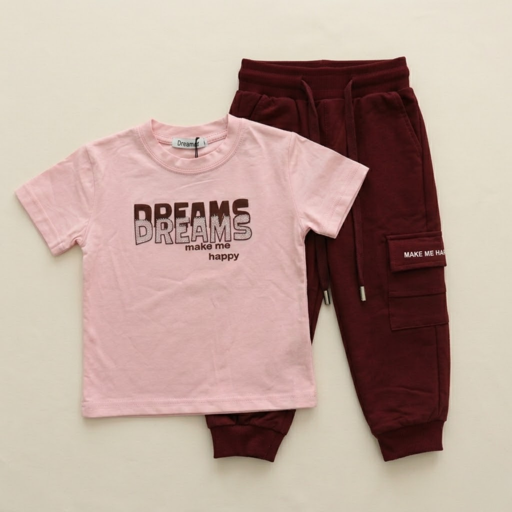 Girls H/S Pajamas HA-3009B