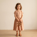 Girls Frock Single Flower