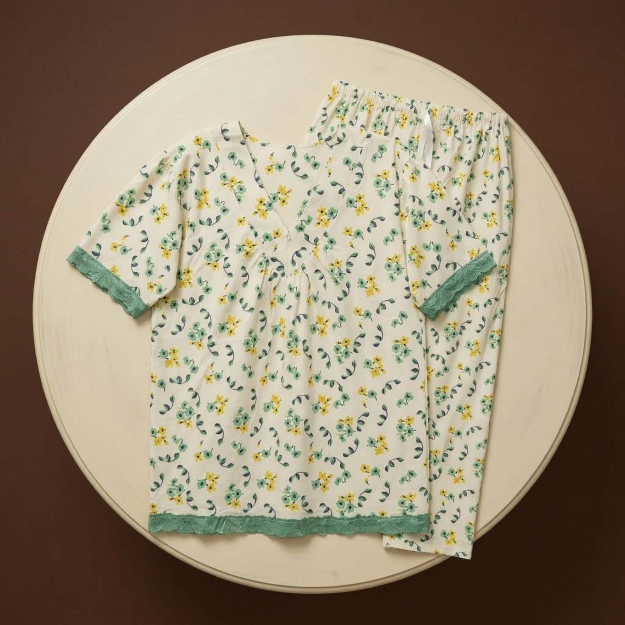 Womens Cotton Pyjama Set LS-112/J-37