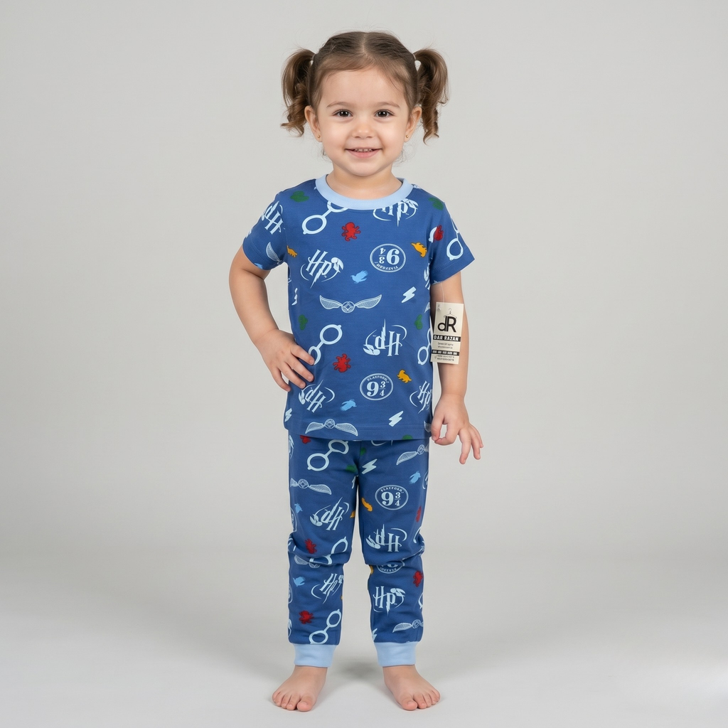 Harry Potter Blue H/S Pajamas