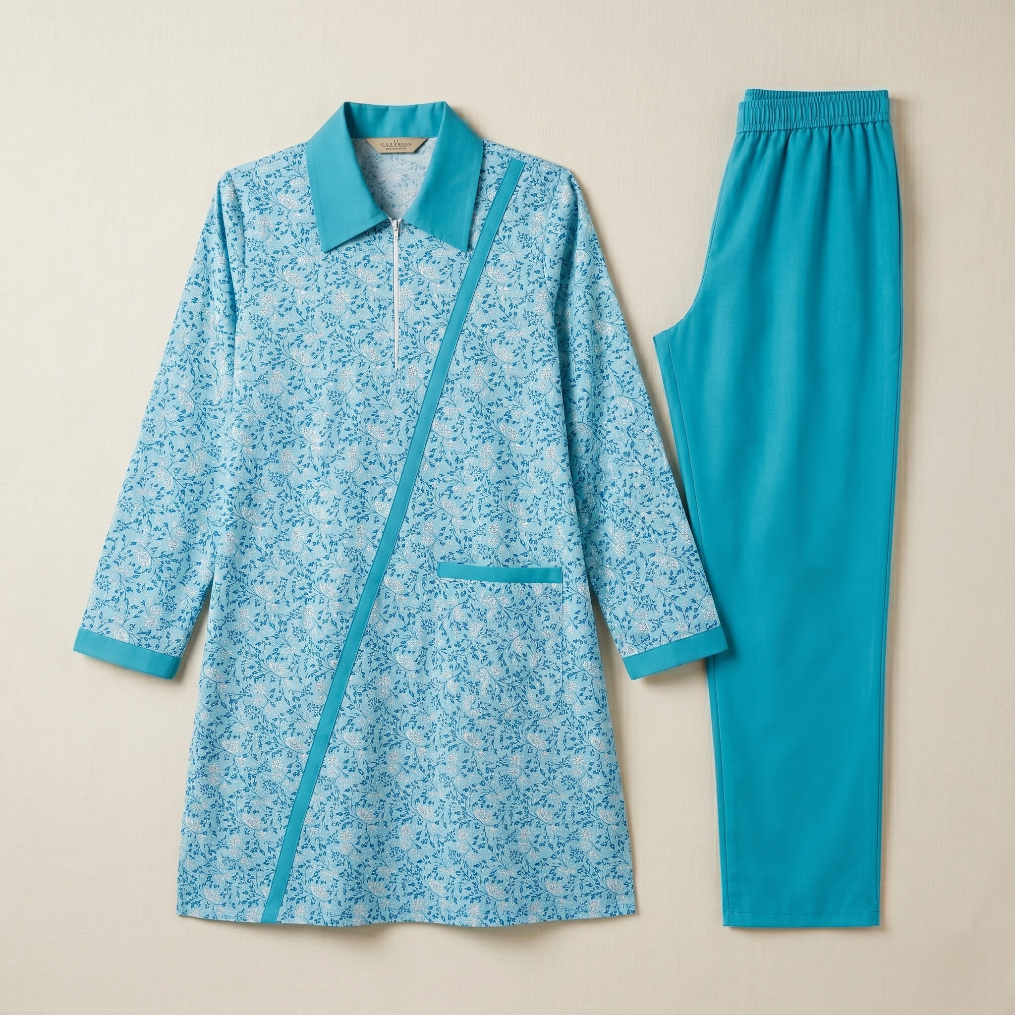 Printed Khaddama 2Pcs L/S 015