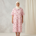 Star Hearts Womens Middi