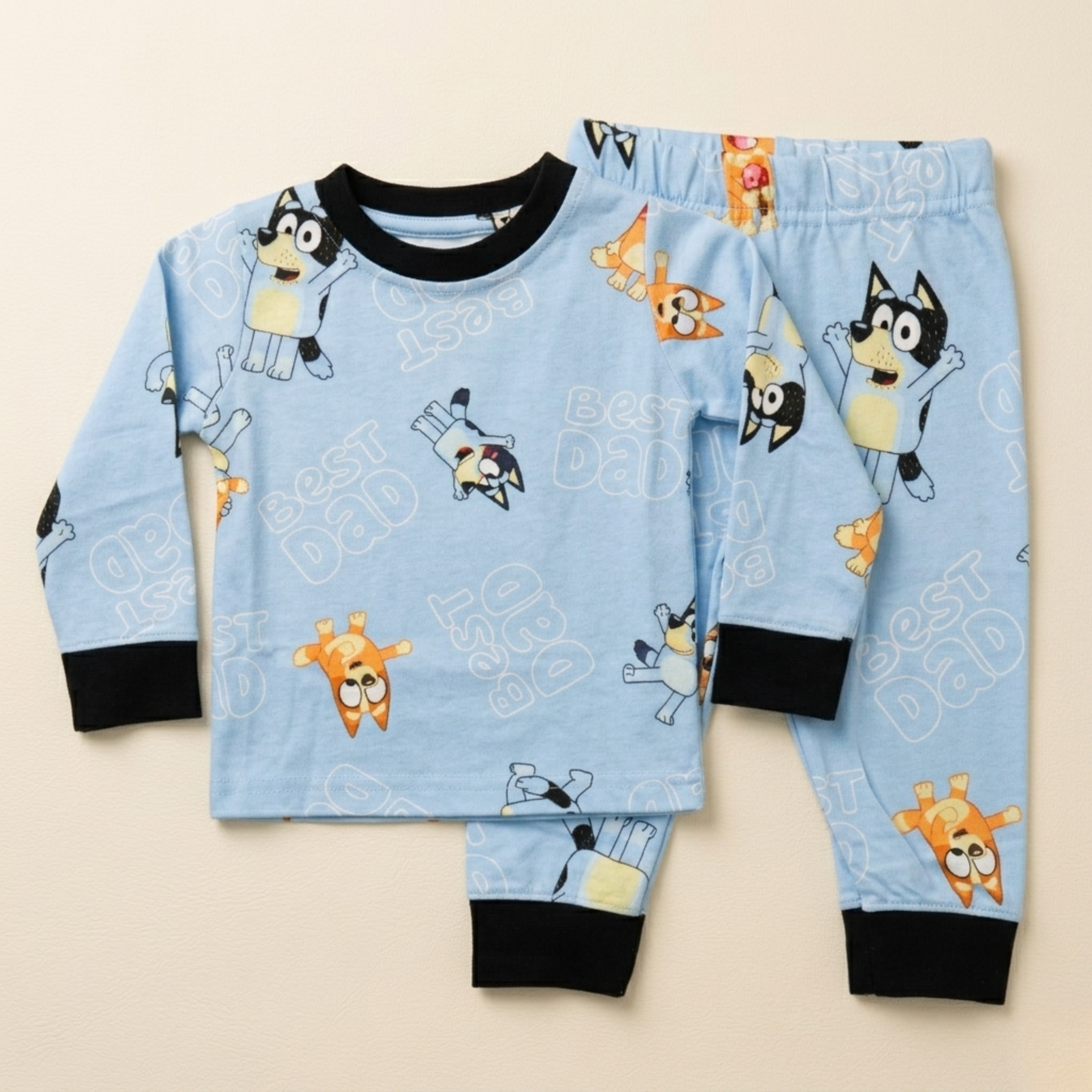 Bluey Dad Kids L/S Pajamas