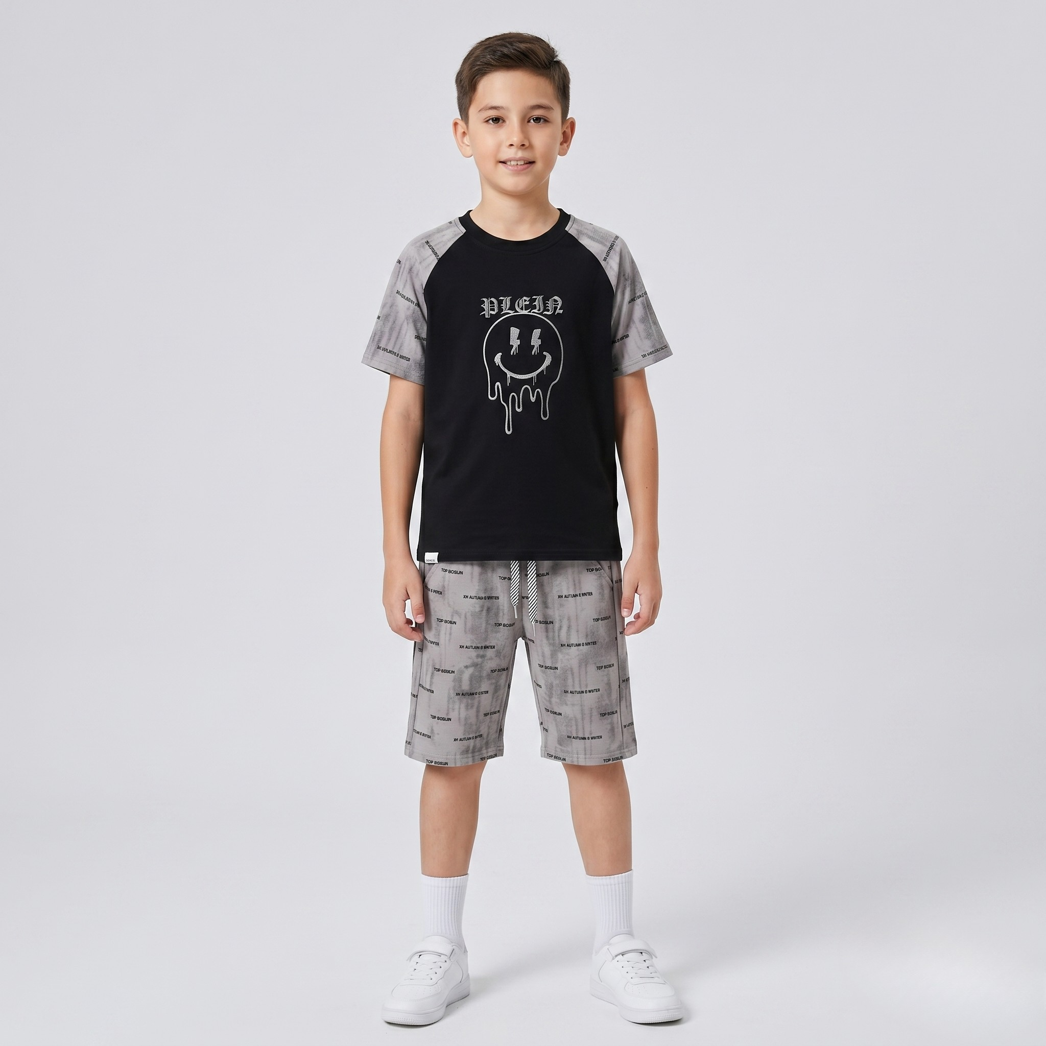 Boys H/S (w/shorts) 6334B