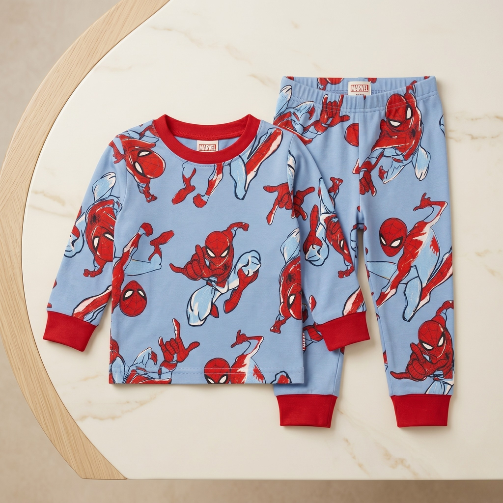 Spiderman Moves Kids L/S Pajamas