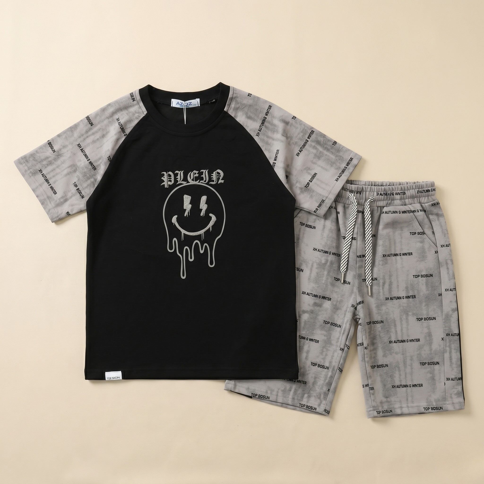 Boys H/S (w/shorts) 6334B