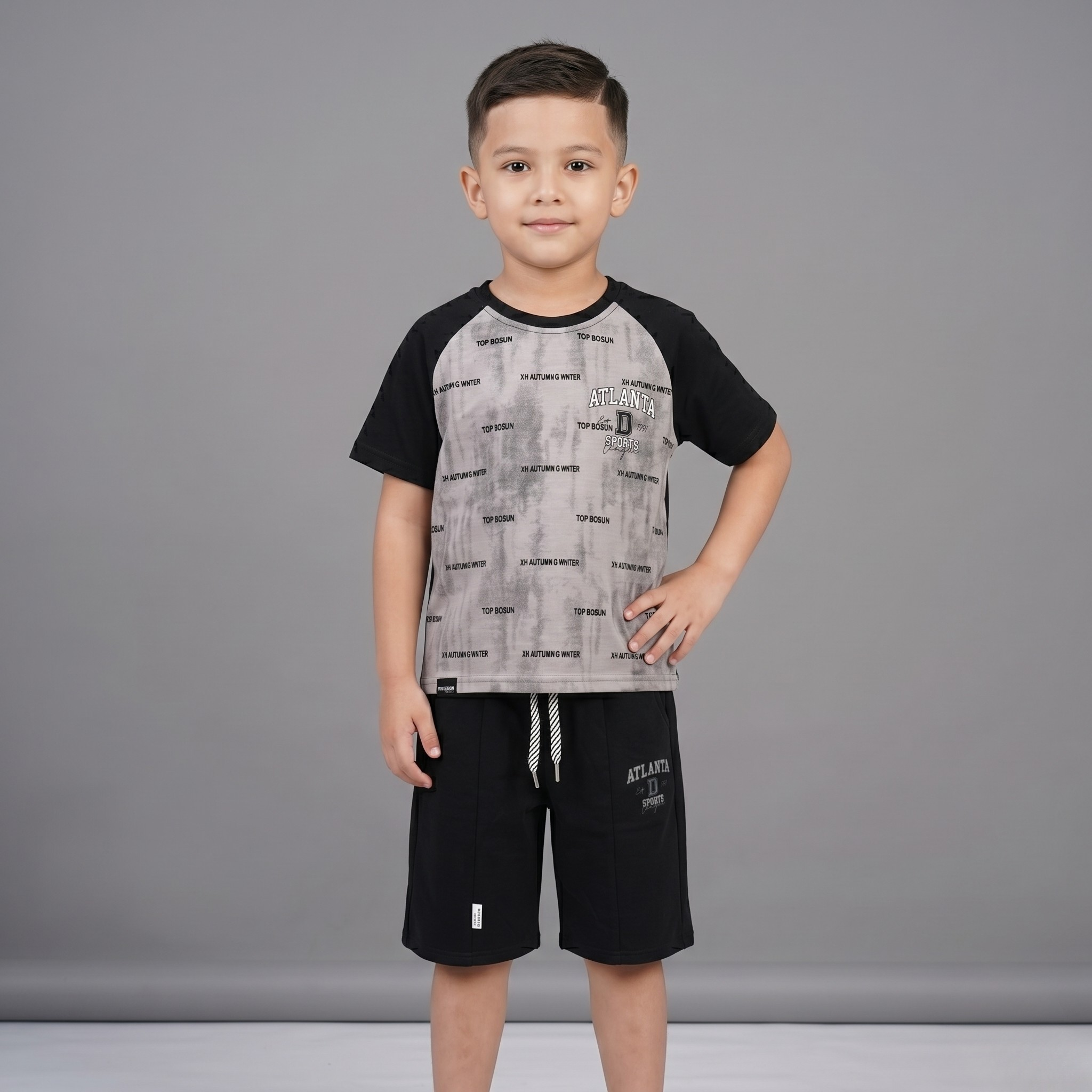 Boys H/S (w/shorts) 6332B