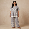 طقم بيجامة نسائية قطنية LS-78/39