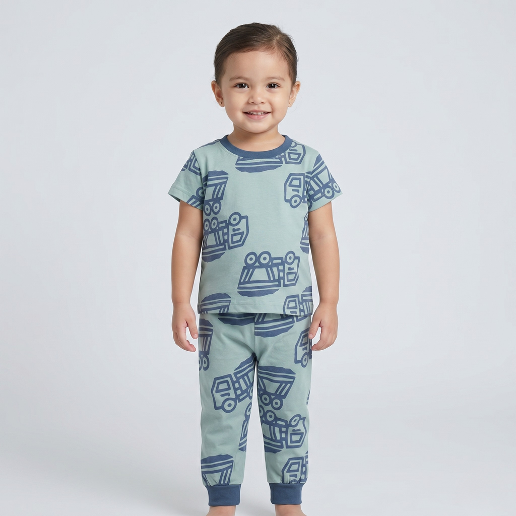 Loaded Truck H/S Pajamas