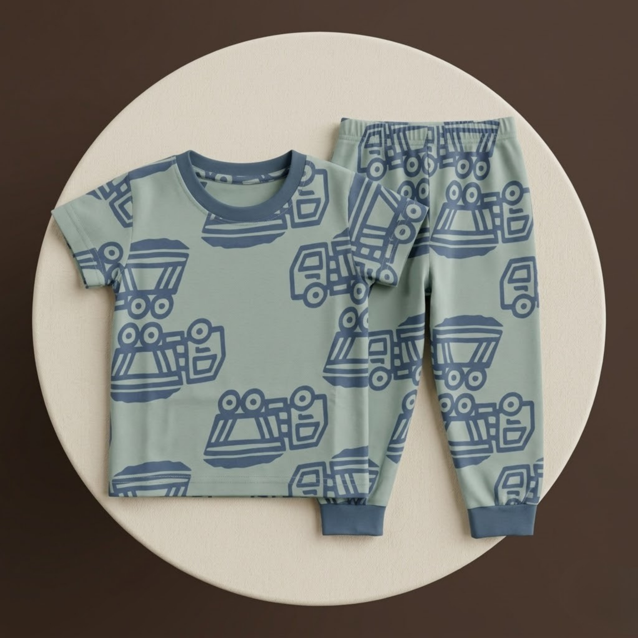 Loaded Truck H/S Pajamas