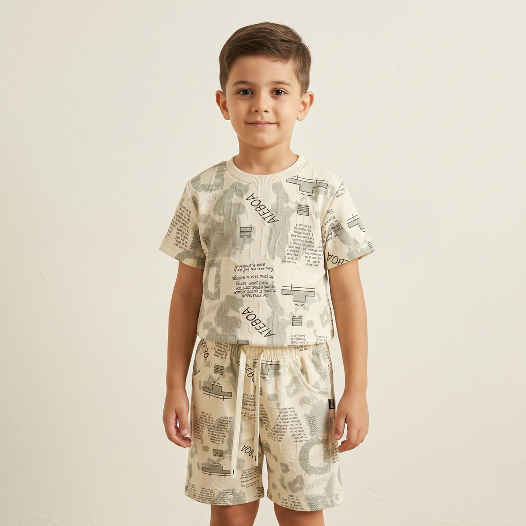 Boys H/S (w/shorts) 6139C