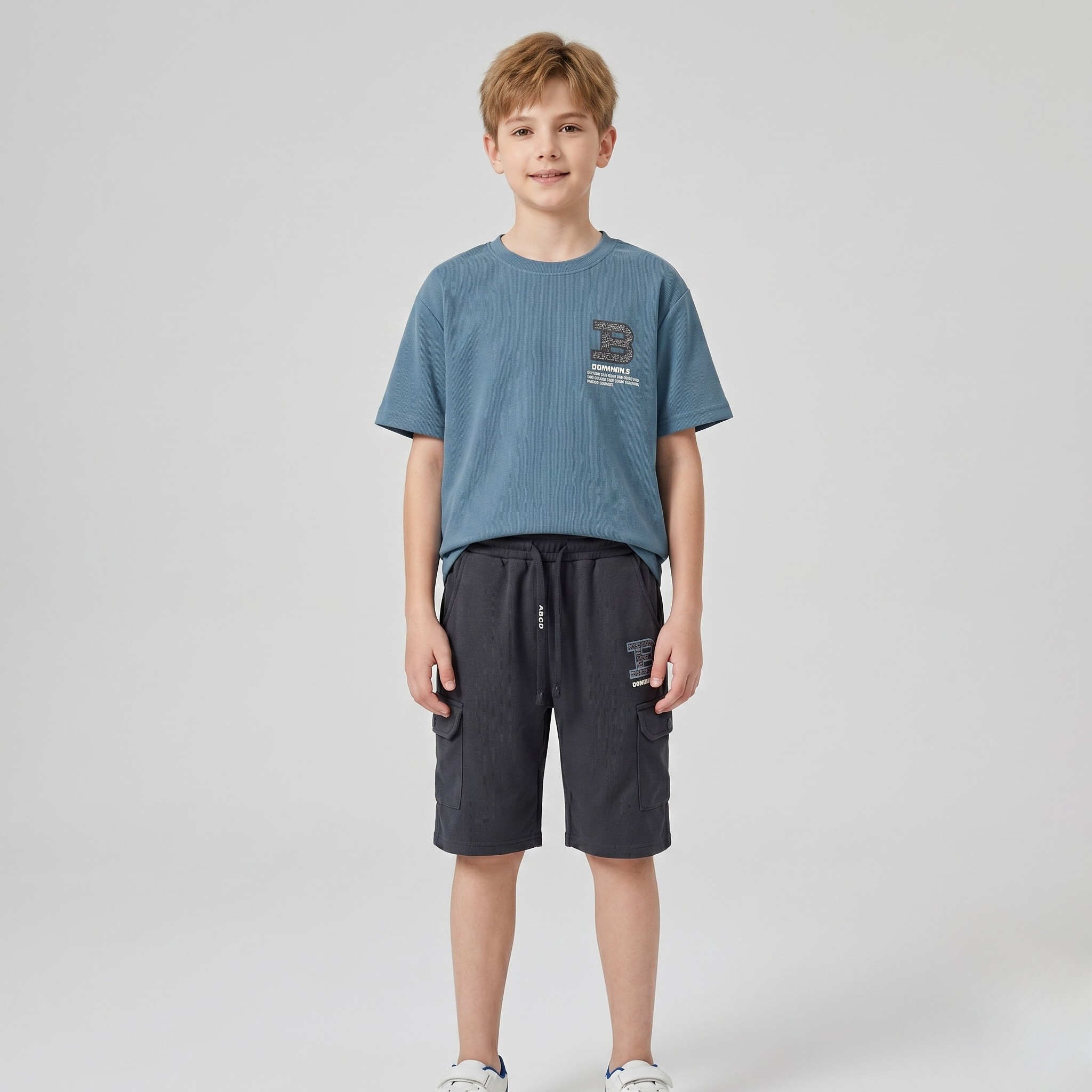 Boys H/S (w/shorts) 6025B