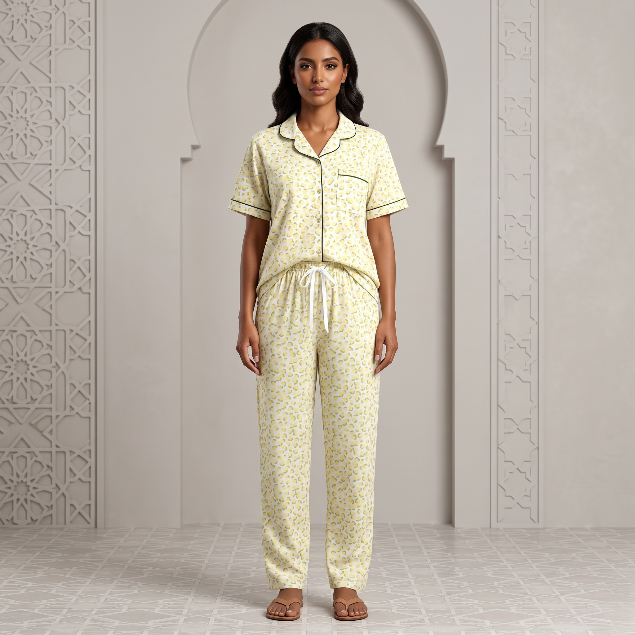 Womens Pajamas 2Pcs ST-2844