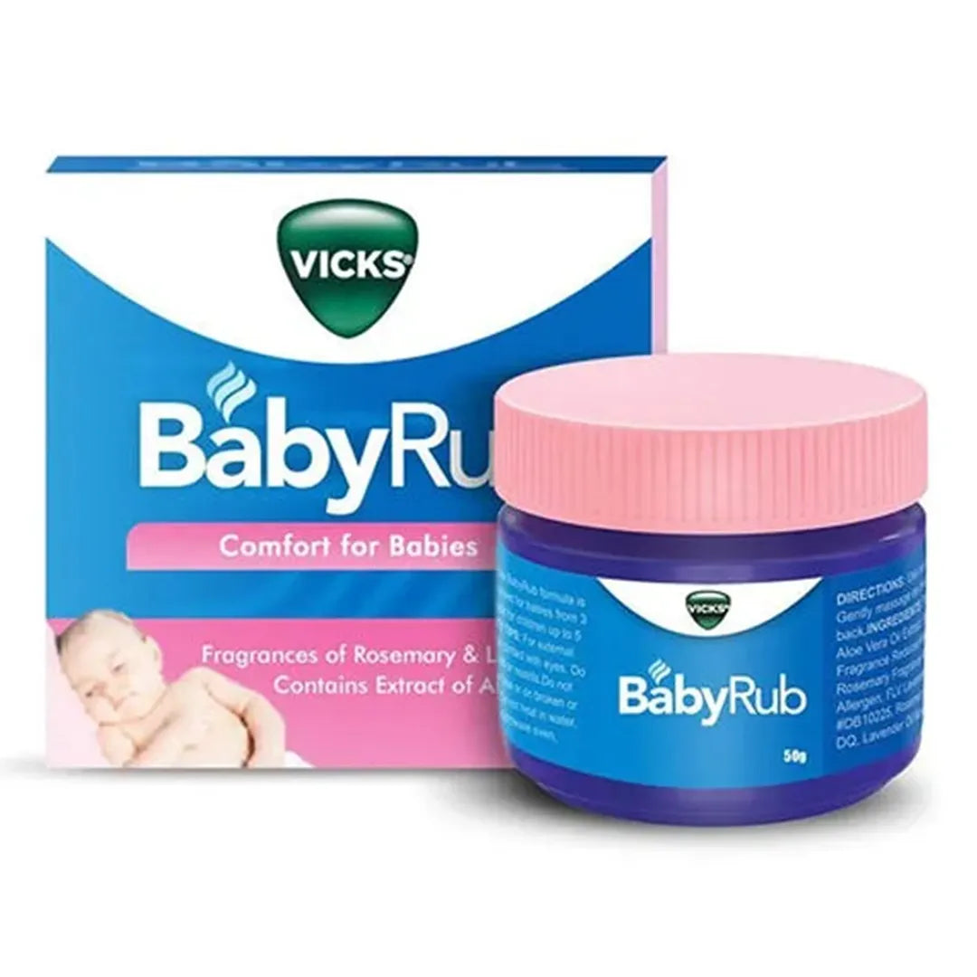 Vicks BabyRub Soothing Ointment, 50g