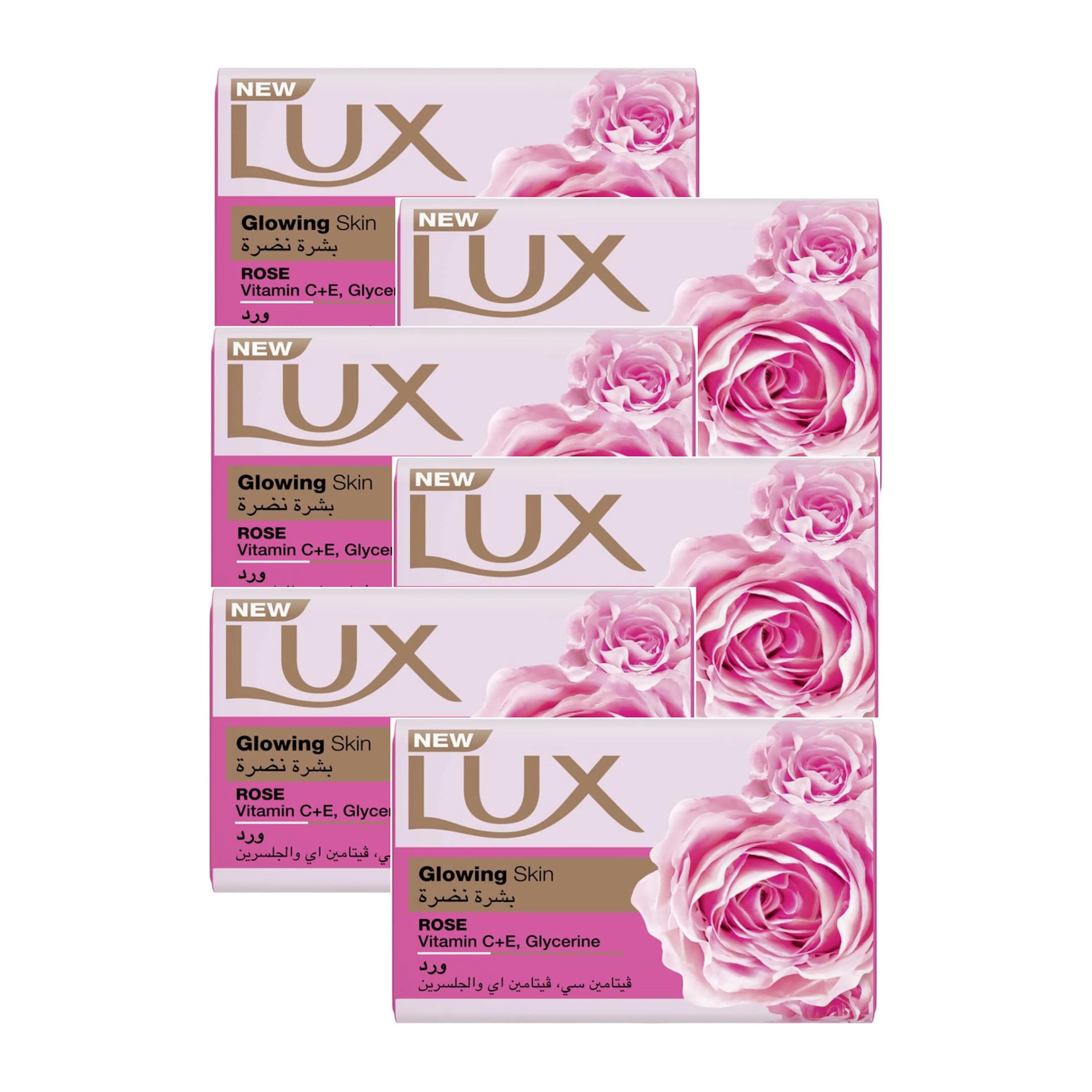 Lux Soap Bar for Glowing Rose Skin
