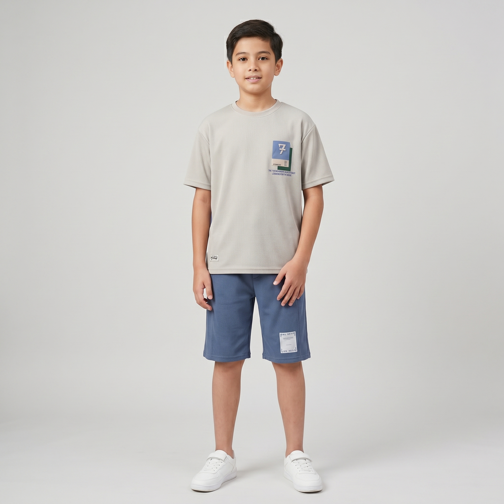 Boys H/S (w/shorts) 6022C