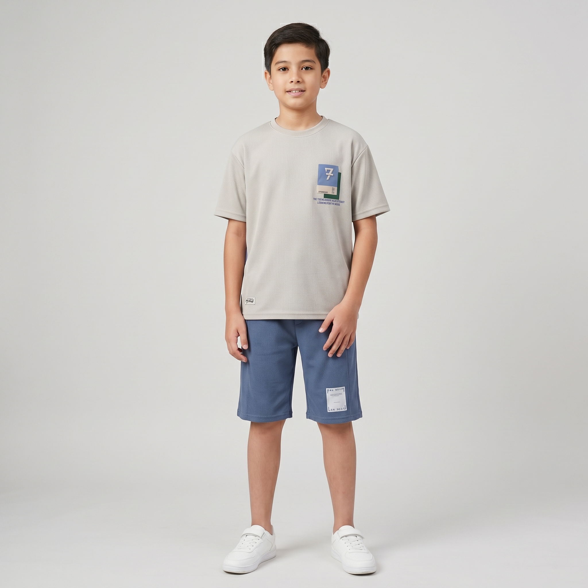 Boys H/S (w/shorts) 6022C