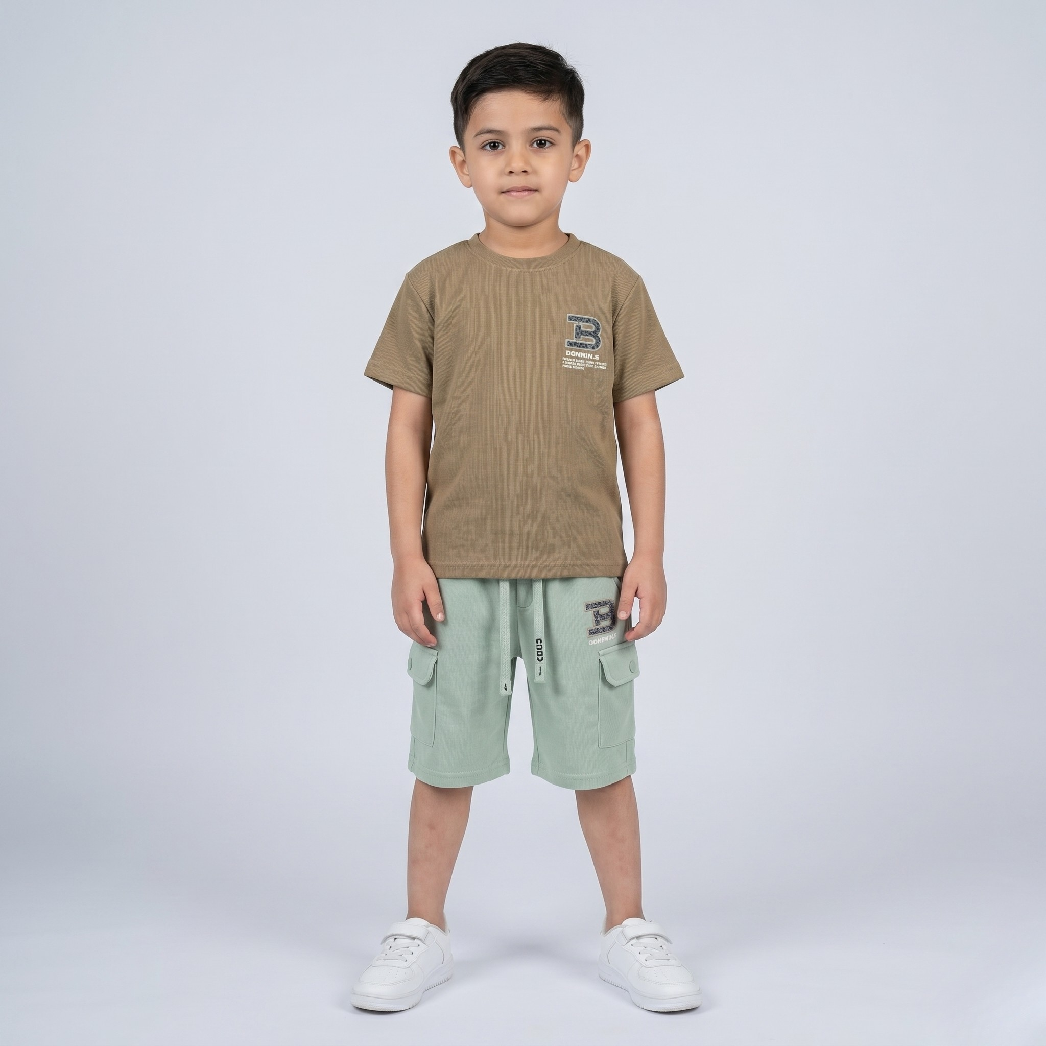 Boys H/S (w/shorts) 6025B