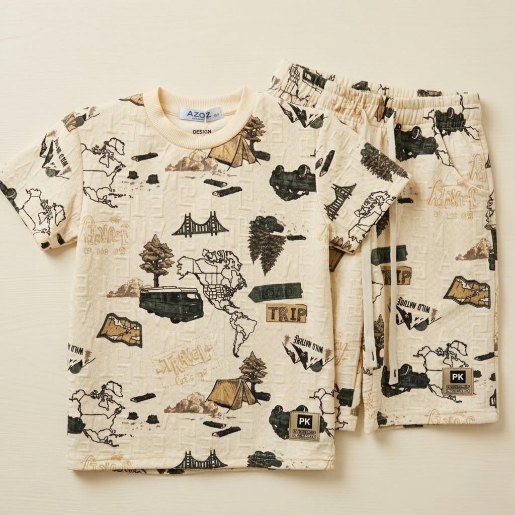 Boys H/S (w/shorts) 6140C