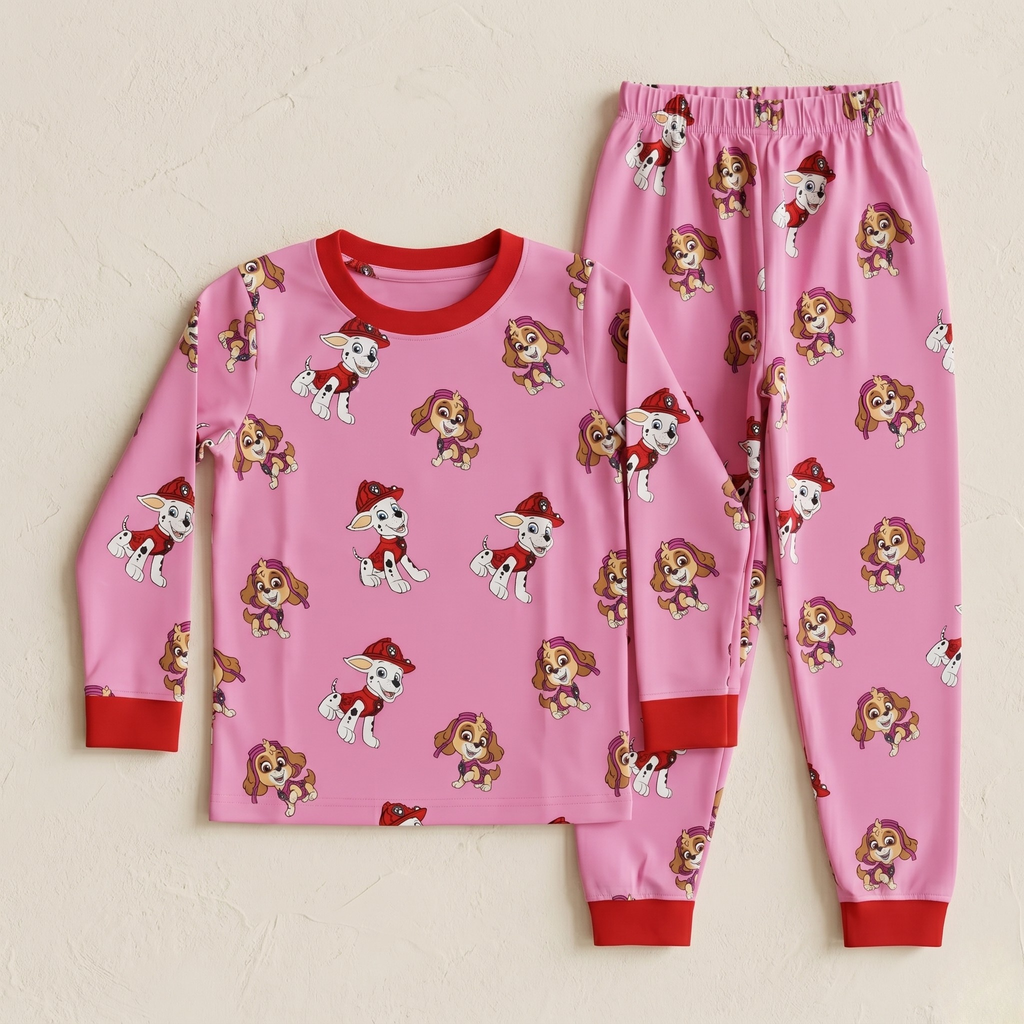 Paw Puppies Kids L/S Pajamas