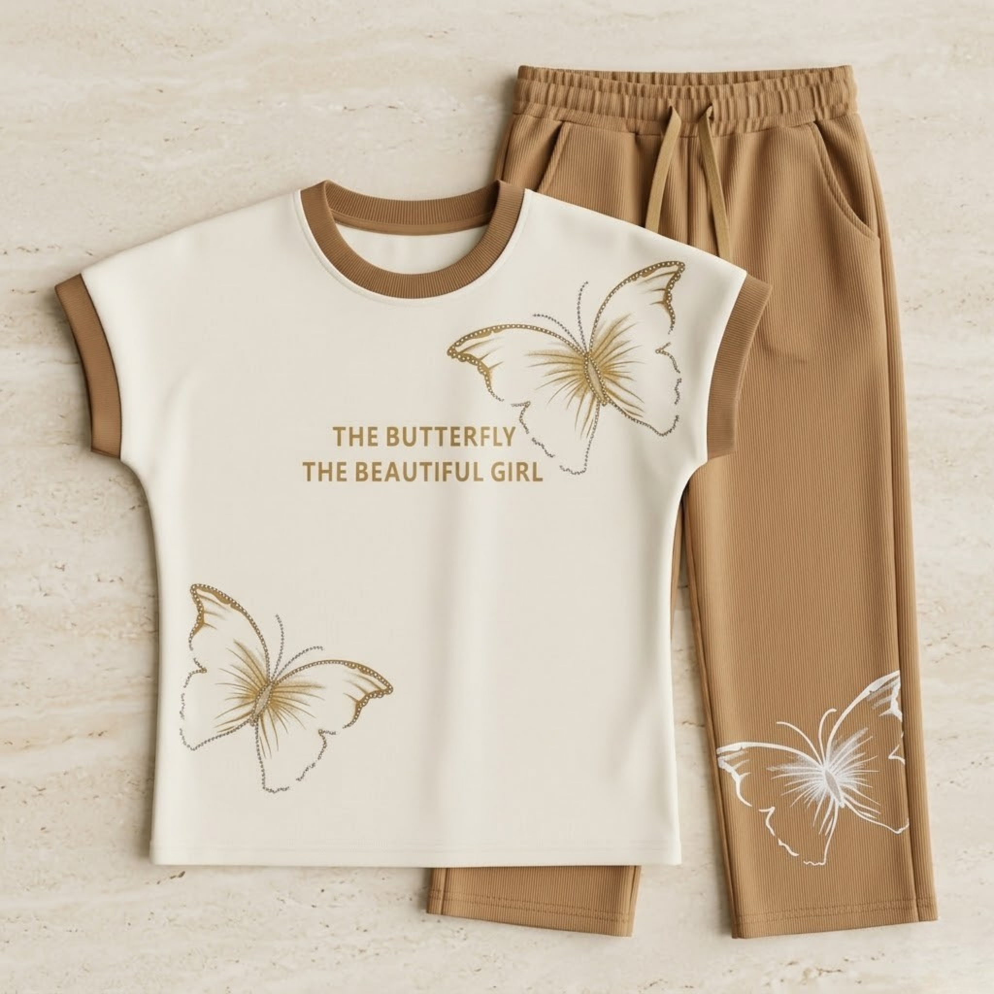Girls H/S Pajamas MKT-5770C