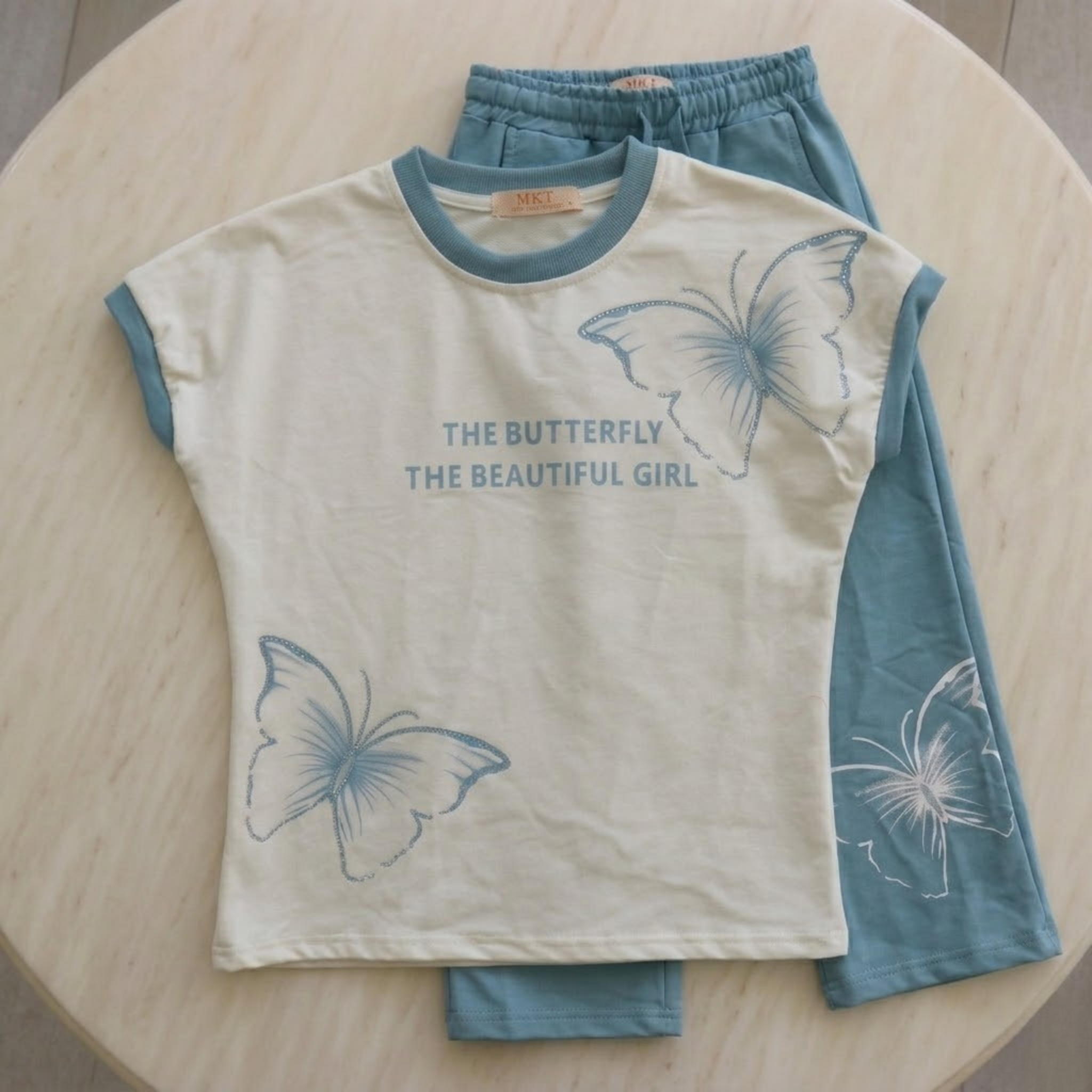 Girls H/S Pajamas MKT-5770C