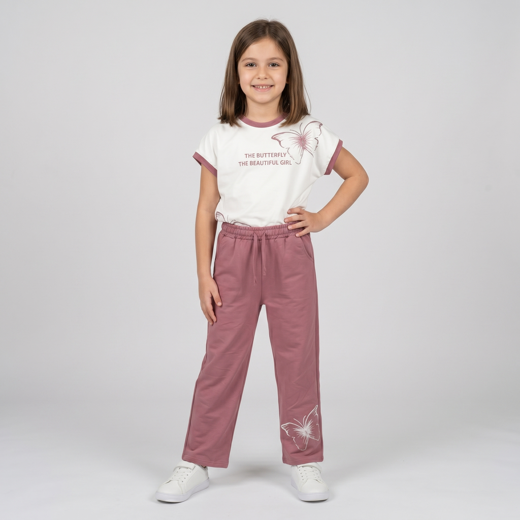 Girls H/S Pajamas MKT-5770C