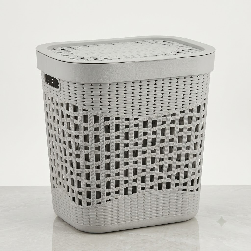 سلة ملابس بغطاء S1 507