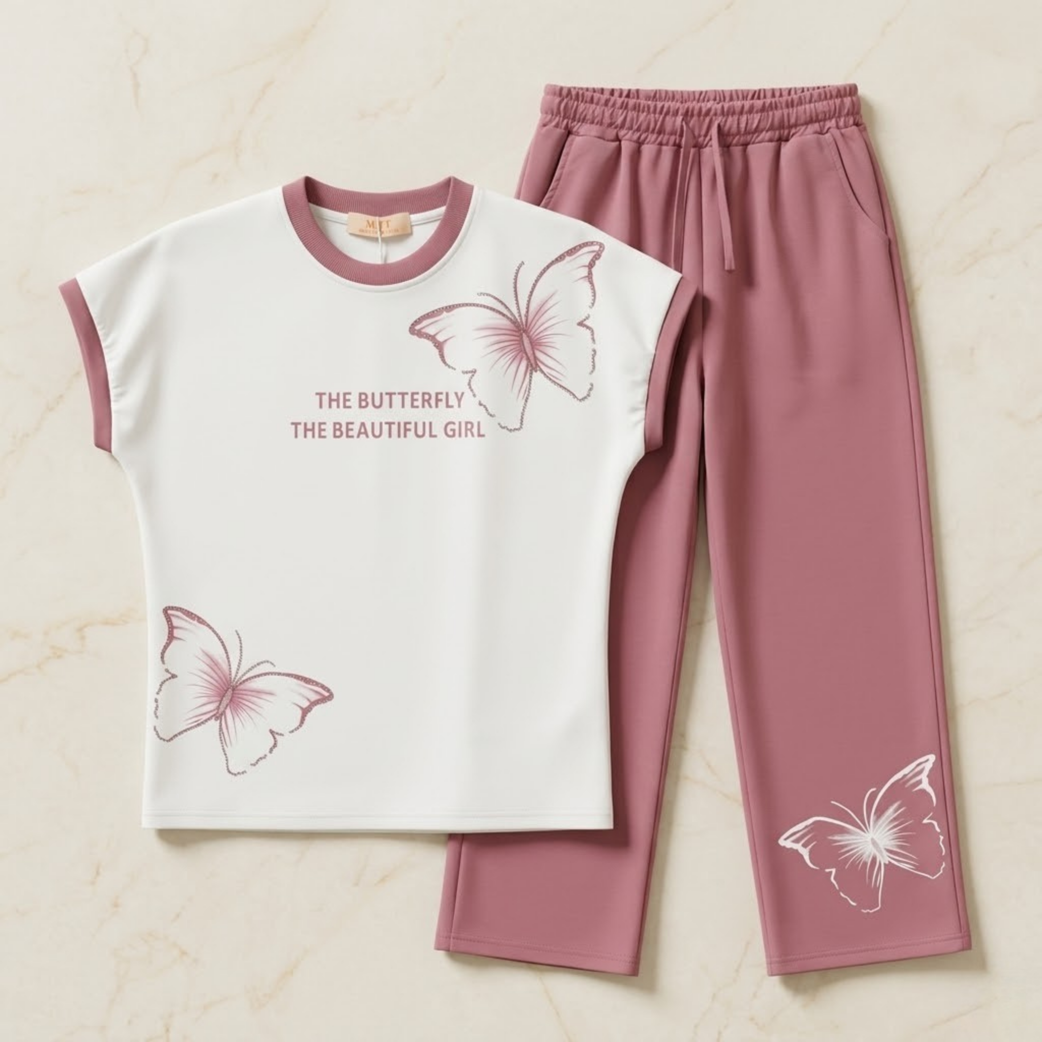 Girls H/S Pajamas MKT-5770C