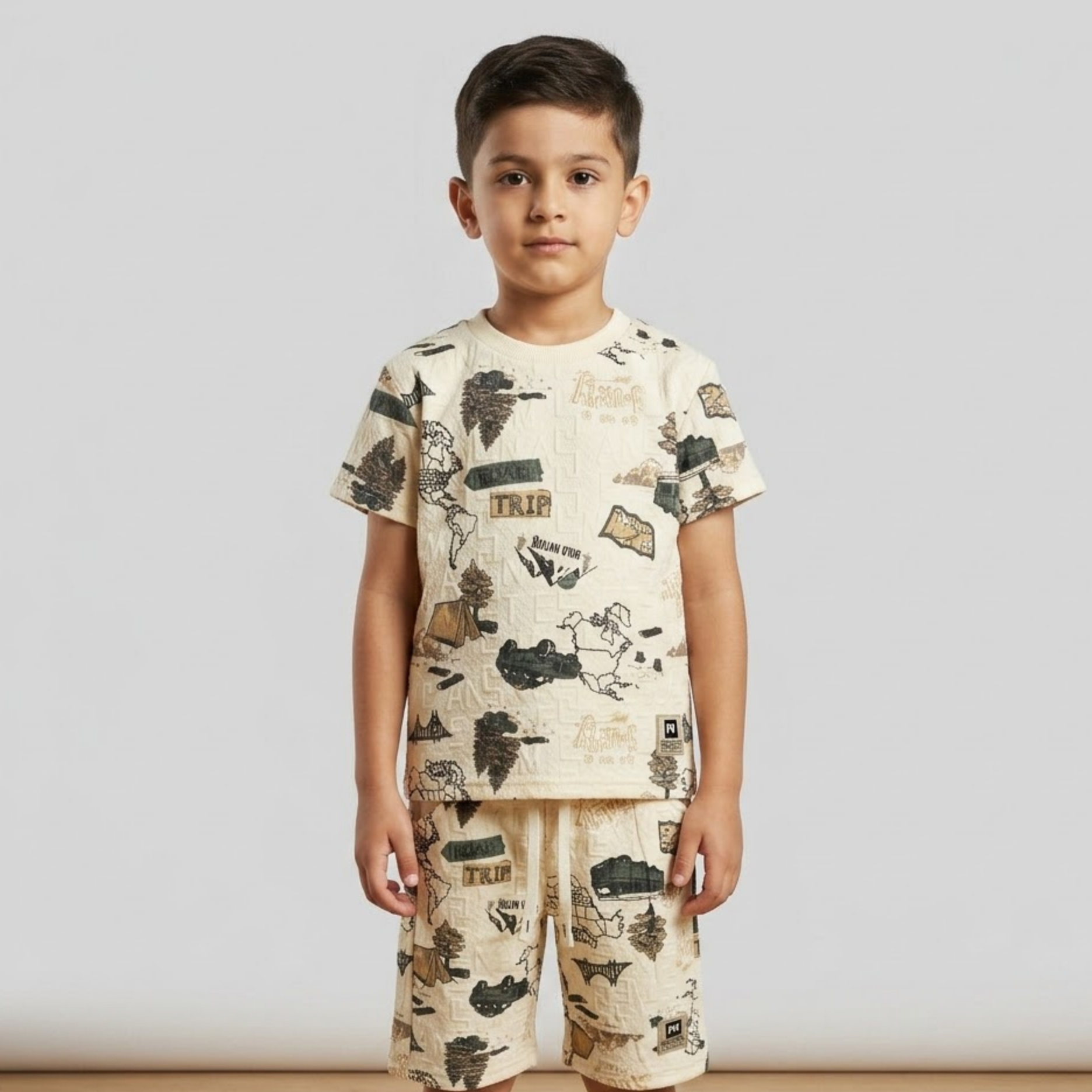 Boys H/S (w/shorts) 6140B