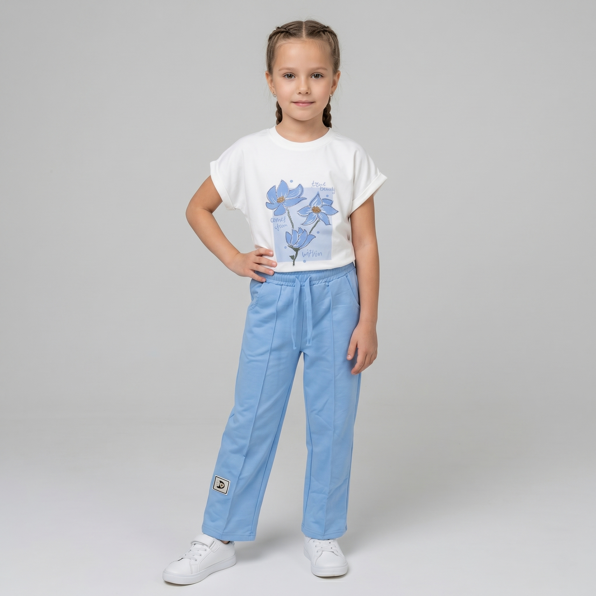 Girls H/S Pajamas MKT-5765C