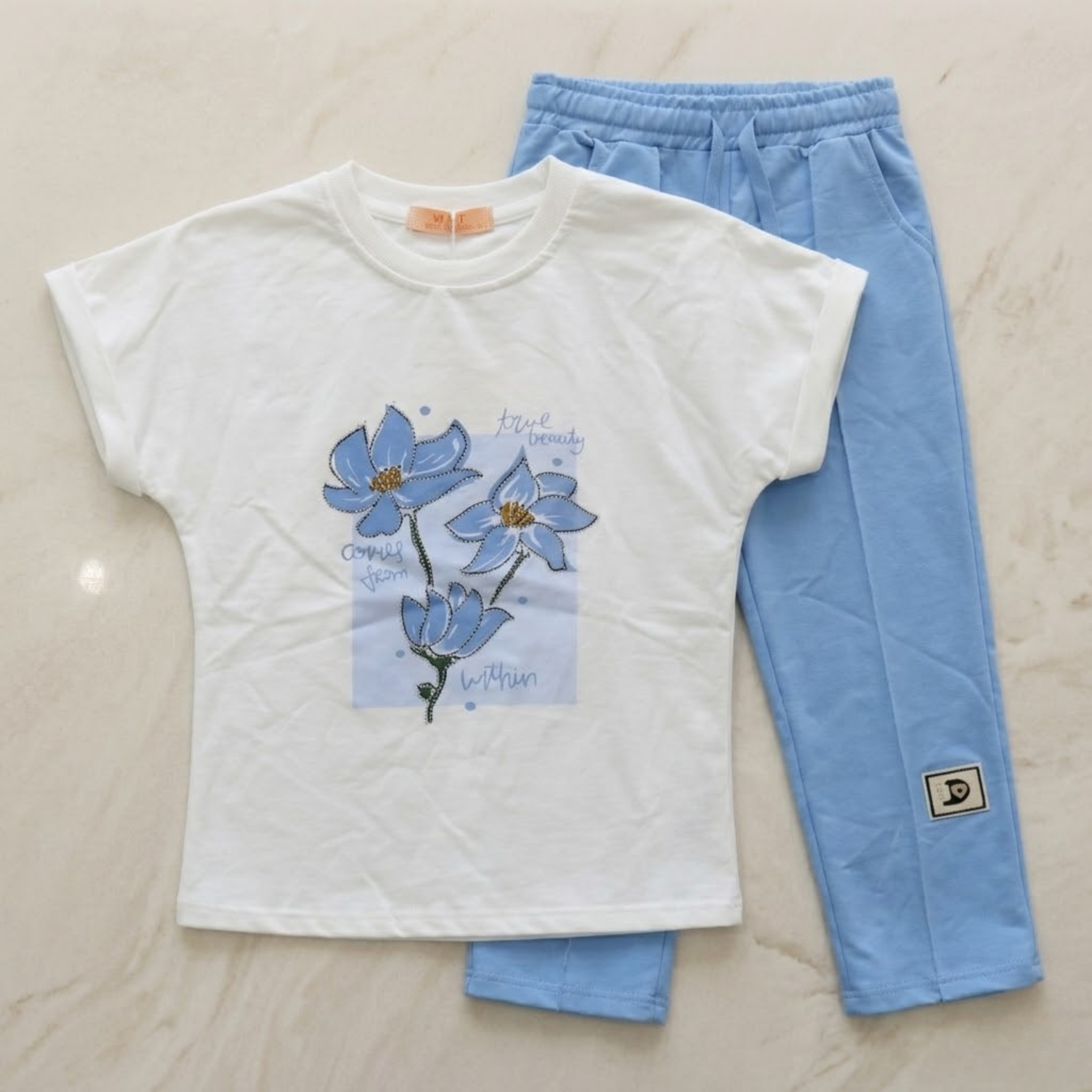 Girls H/S Pajamas MKT-5765C
