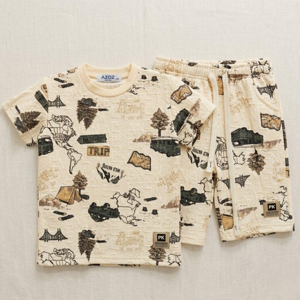 Boys H/S (w/shorts) 6140B
