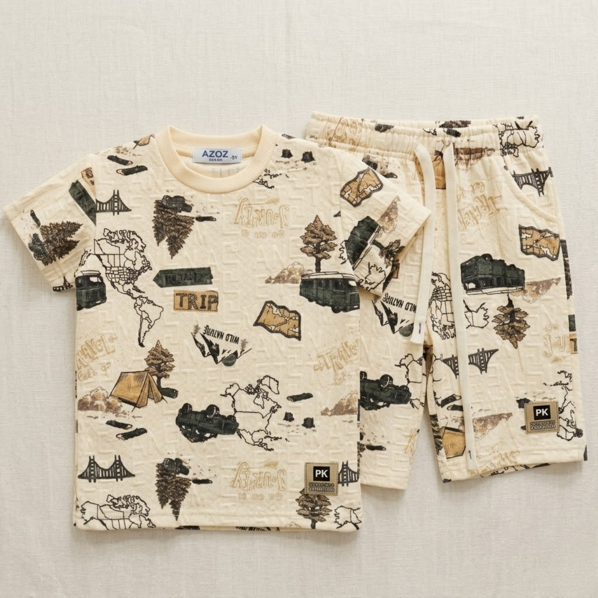 Boys H/S (w/shorts) 6140B