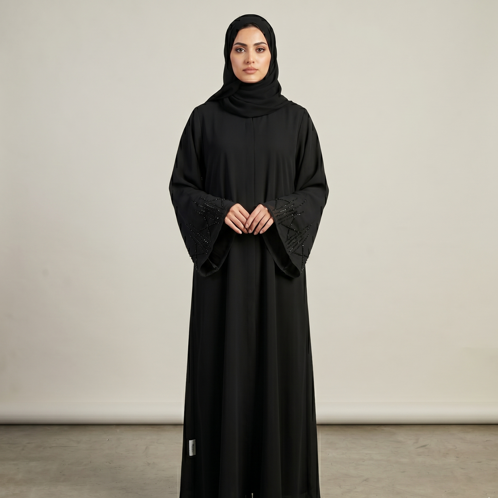 عباية قطعة واحدة 0158