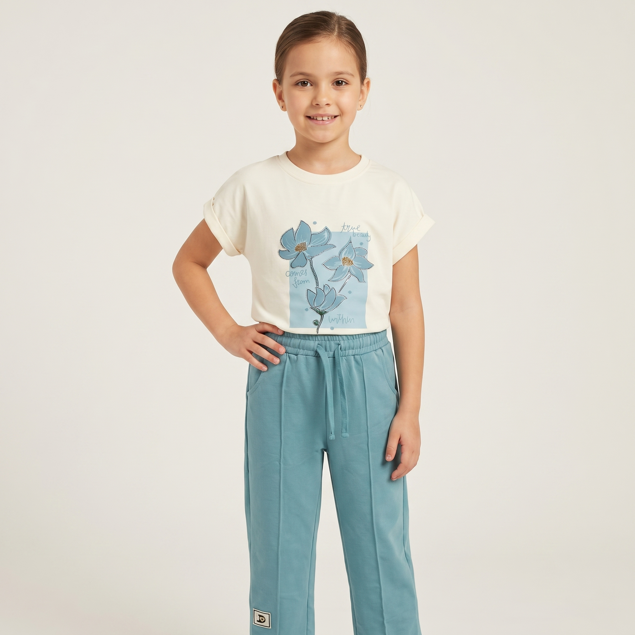 Girls H/S Pajamas MKT-5765C