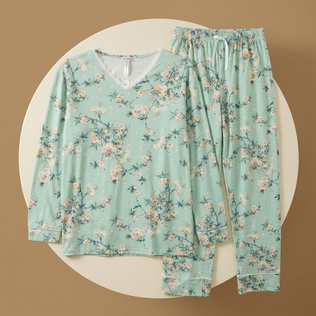 Womens Pajama 2Pcs HM-70602