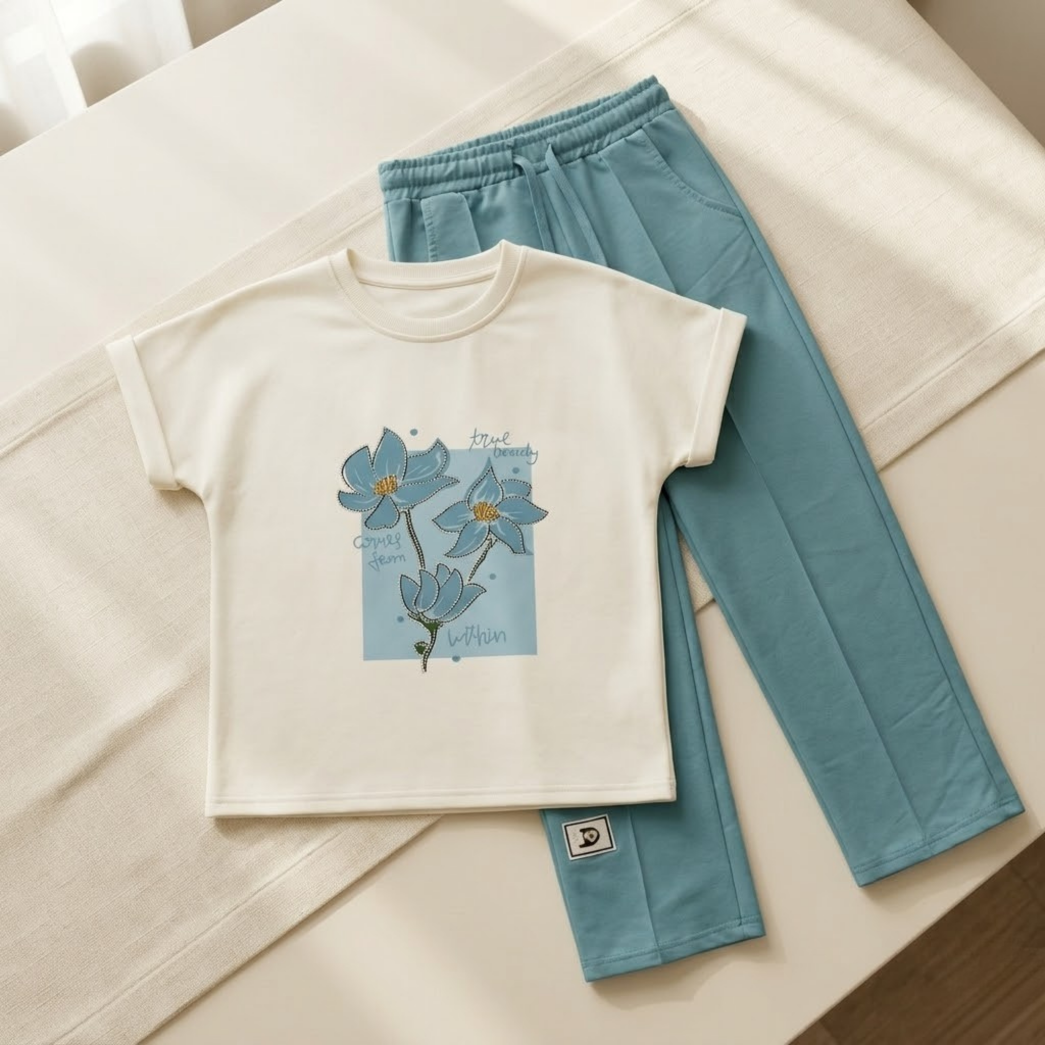 Girls H/S Pajamas MKT-5765C