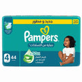 Pampers diapers, diaper rash protection, size 4 - 44 diapers