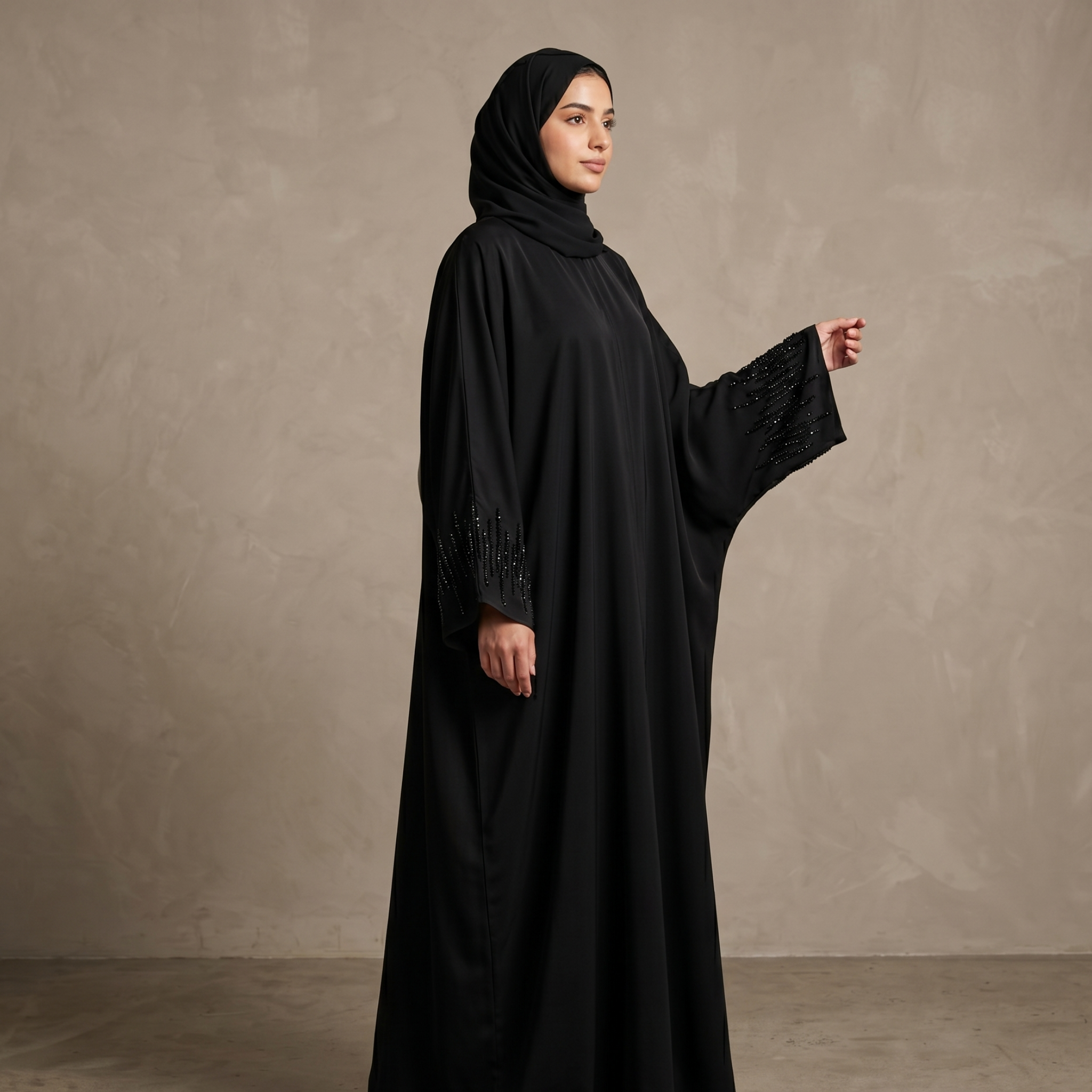 عباية قطعة واحدة 0166