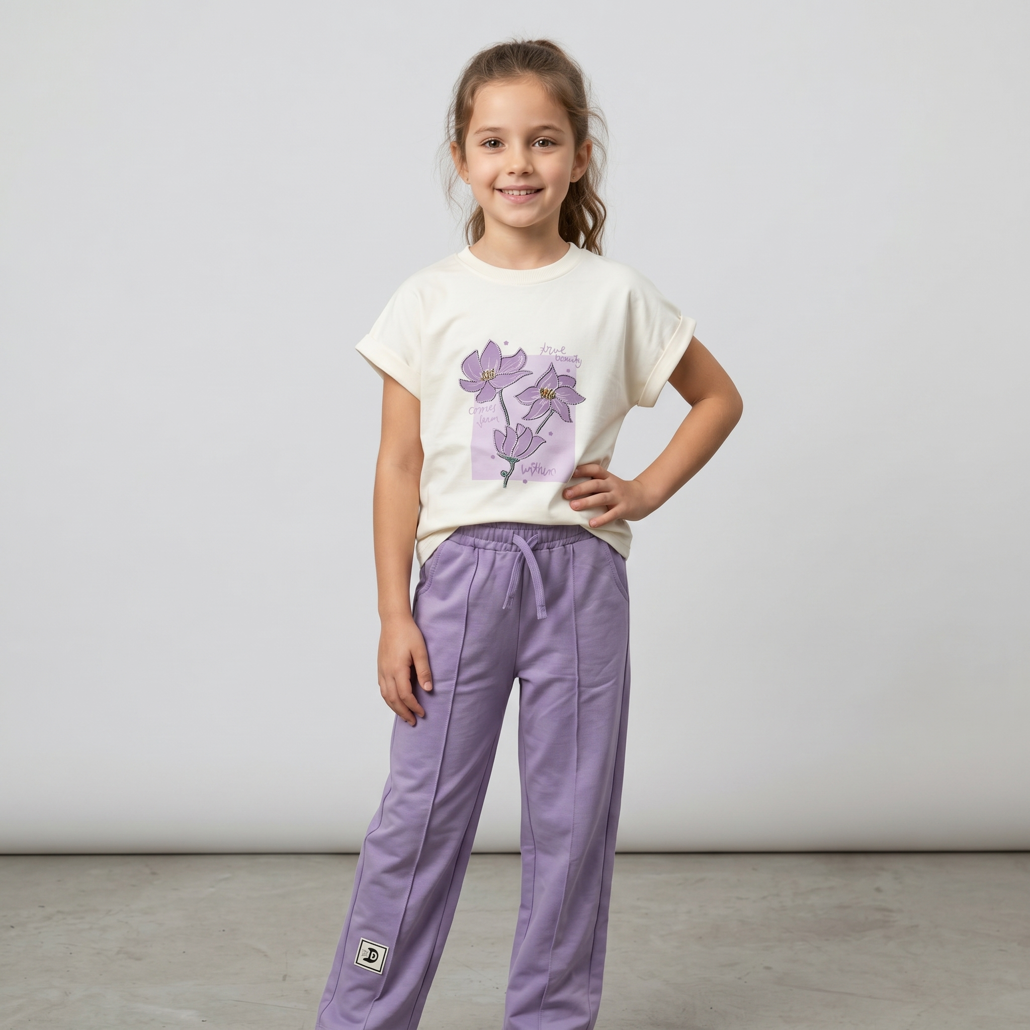 Girls H/S Pajamas MKT-5765C