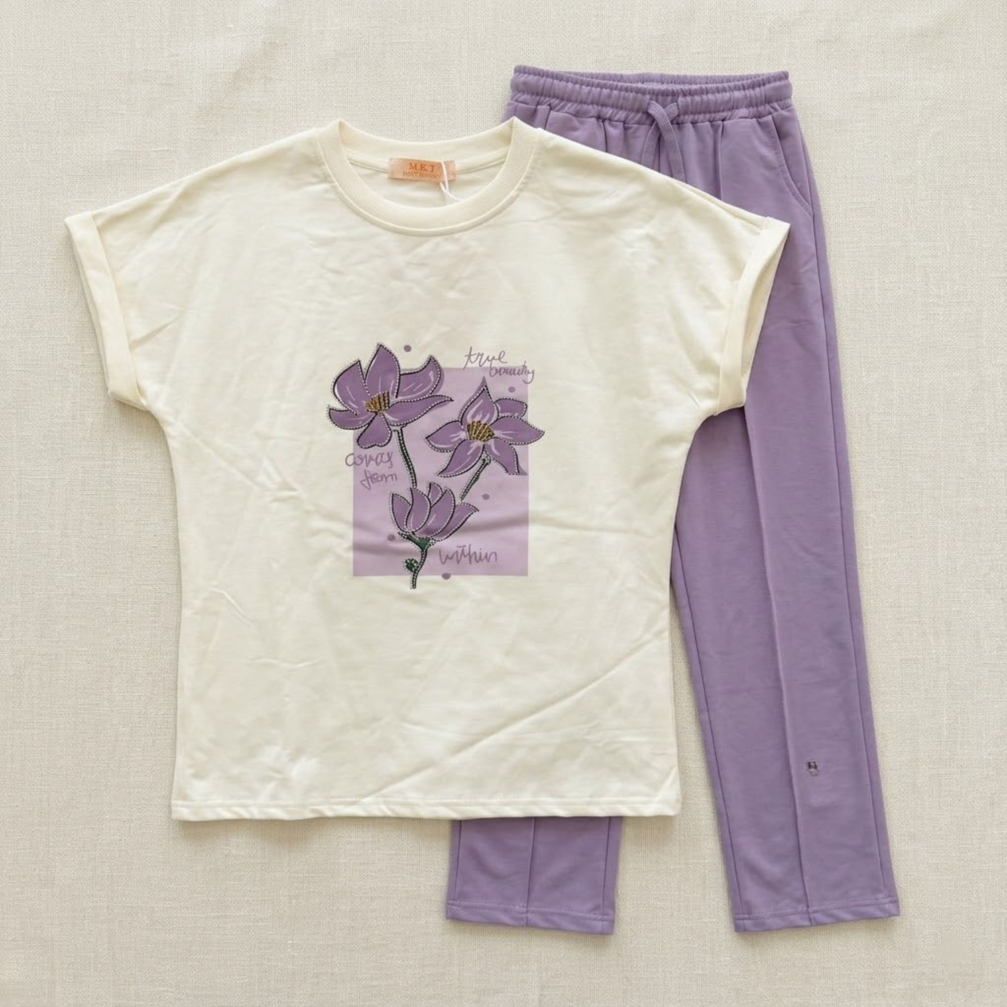 Girls H/S Pajamas MKT-5765C