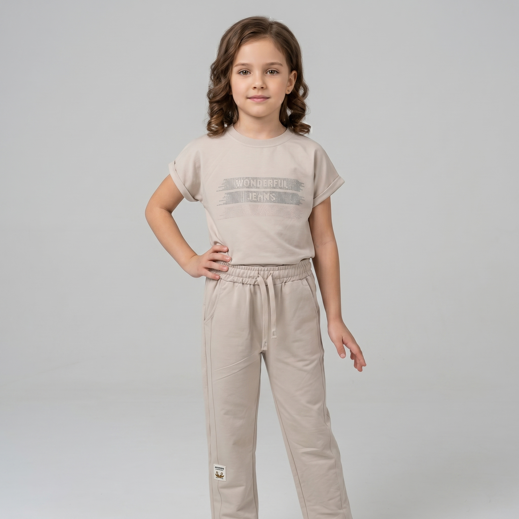 Girls H/S Pajamas MKT-5766C