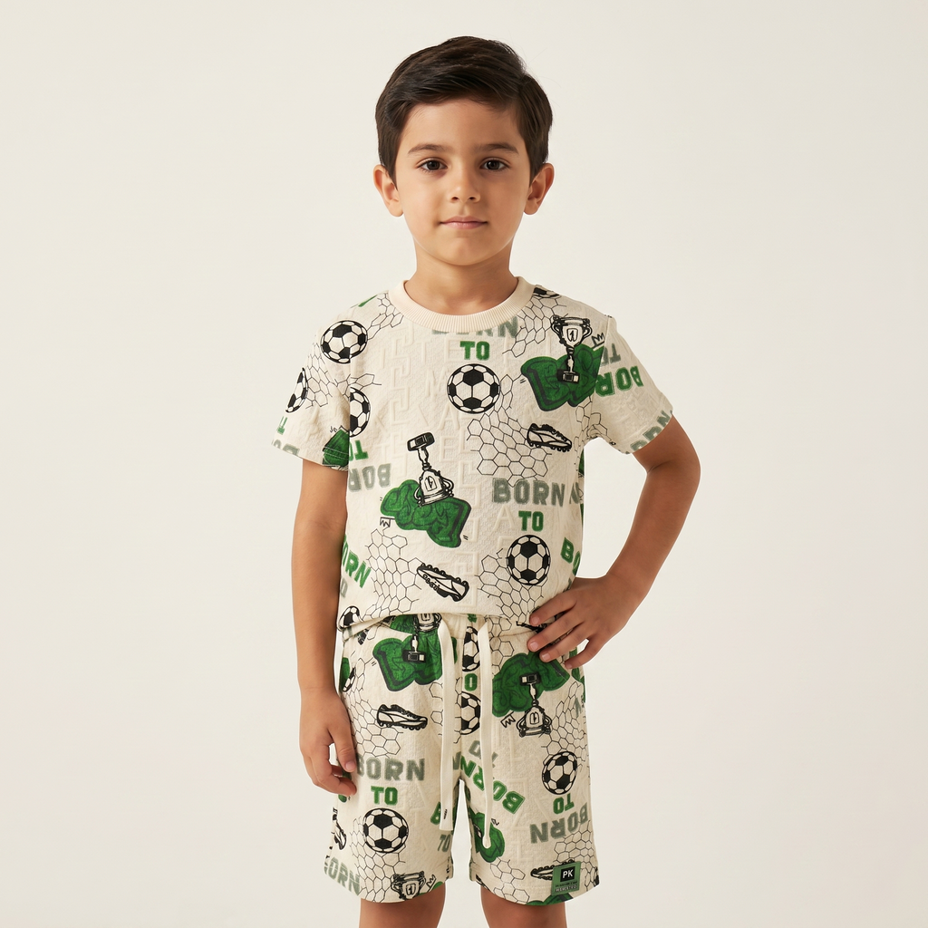 Boys H/S (w/shorts) 6141B