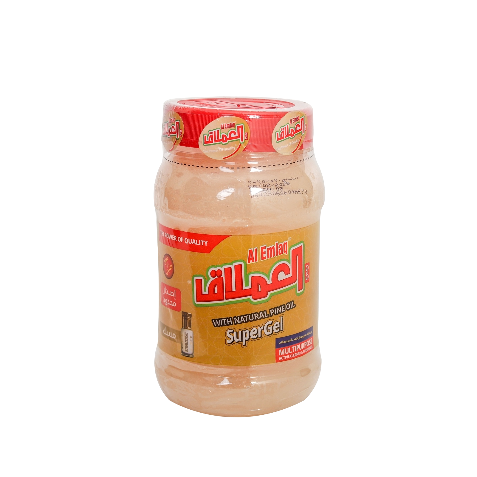 العملاق سوبر جل 1غ مسك