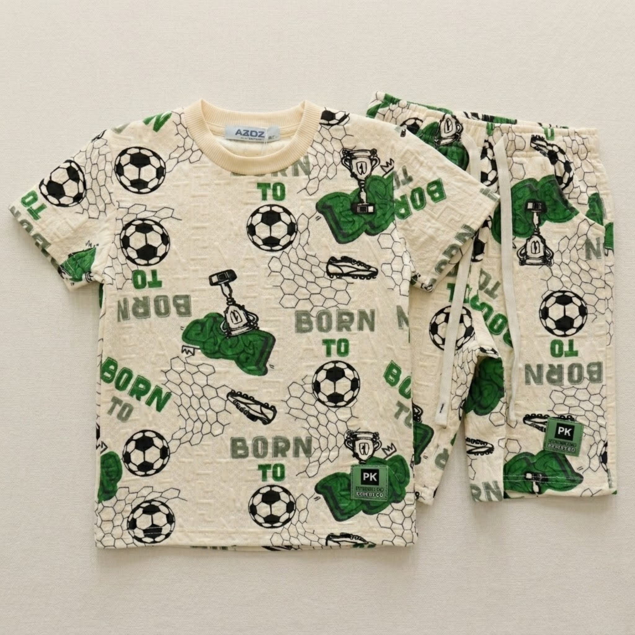 Boys H/S (w/shorts) 6141B