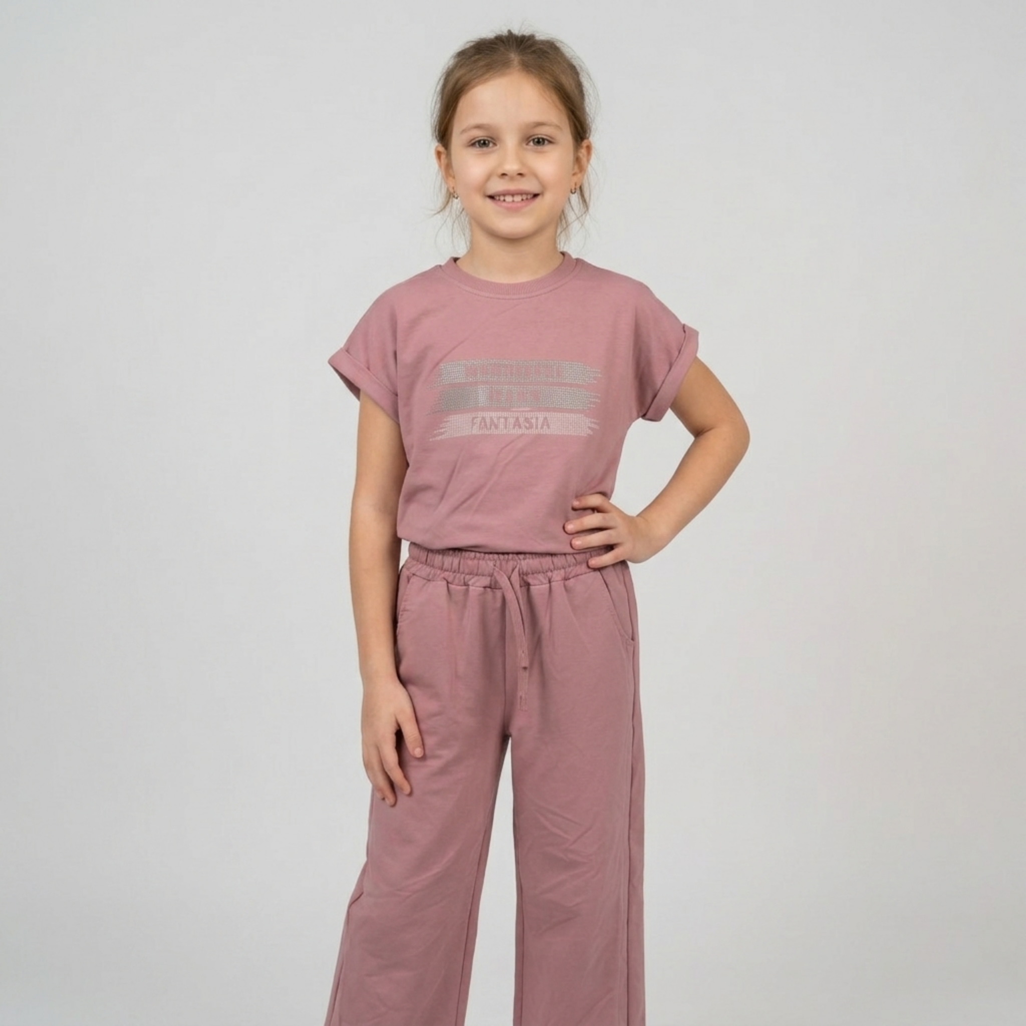 Girls H/S Pajamas MKT-5766C