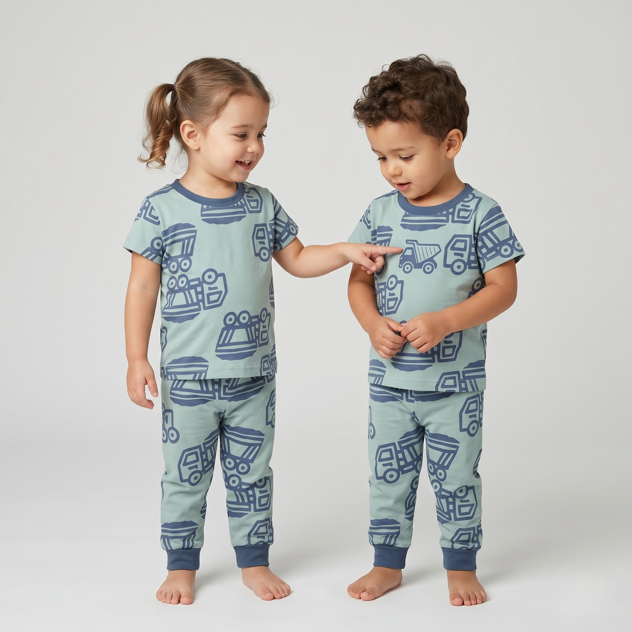 Loaded Truck H/S Pajamas