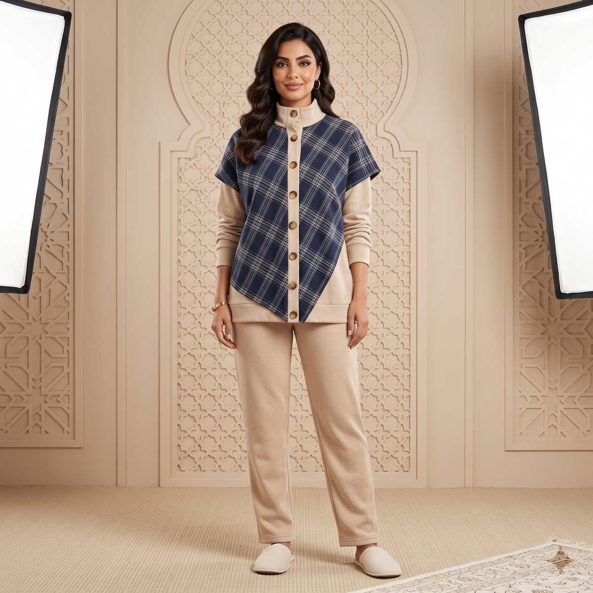 Womens Winter Pajama 2Pcs YA10021D