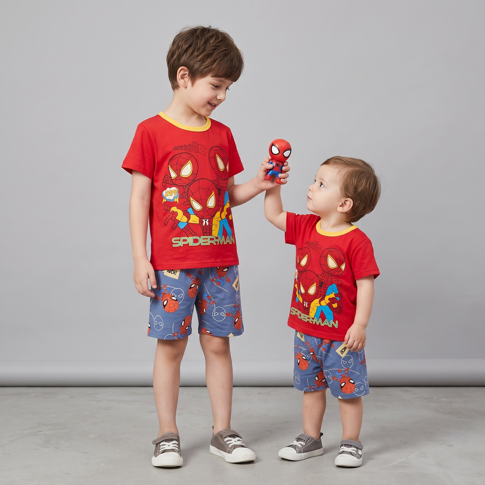 Zap Spidey H/S Short Set